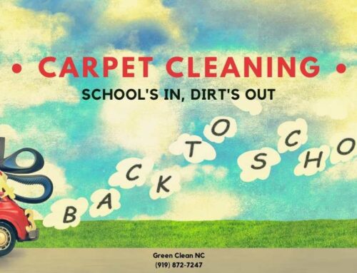 Carpet Cleaning: School’s In, Dirt’s Out