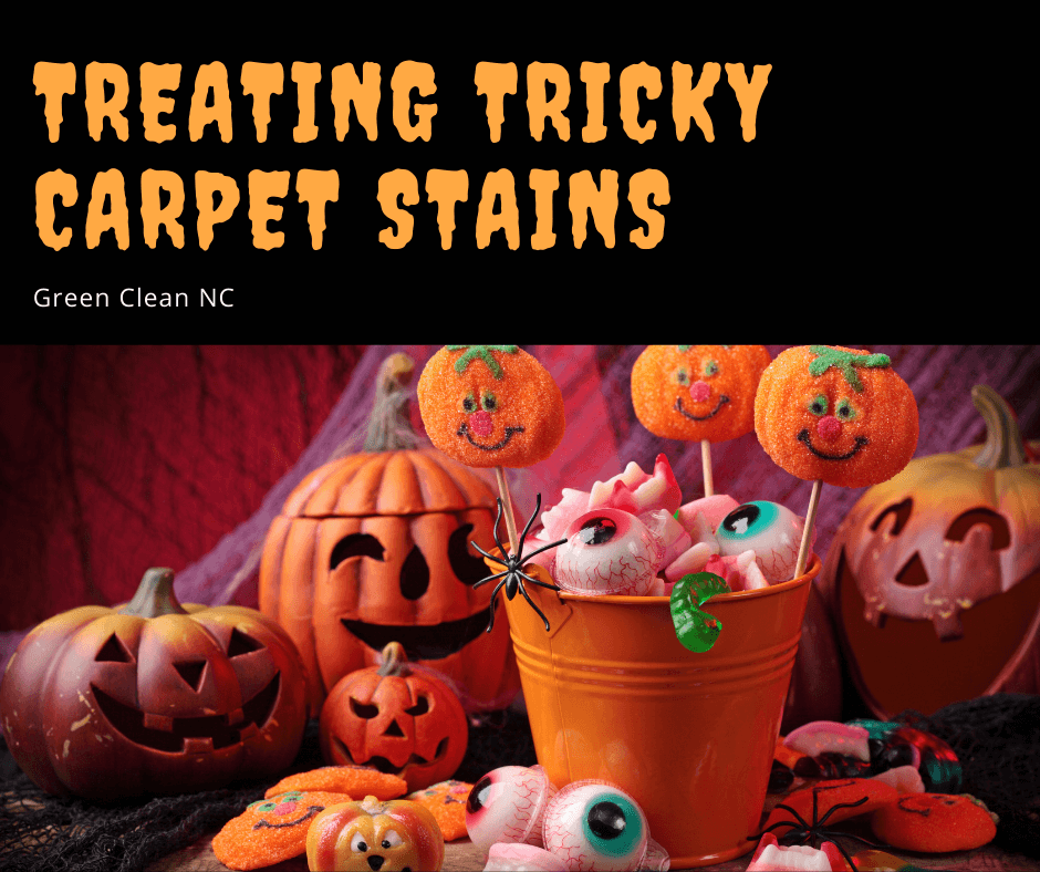 Treating Tricky Carpet Stains